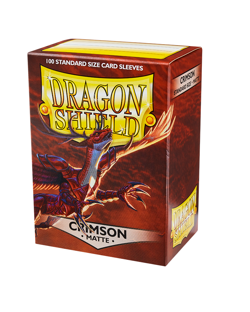 Dragon Shield - Matte Sleeve Crimson