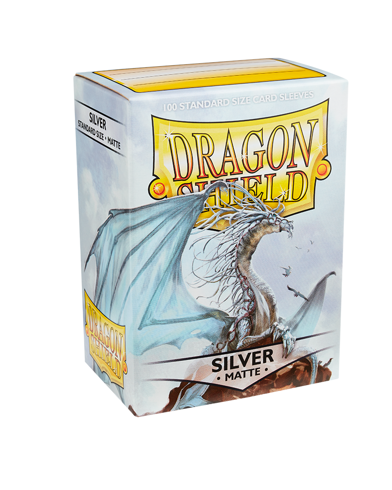 Dragon Shield - Matte Sleeve Silver