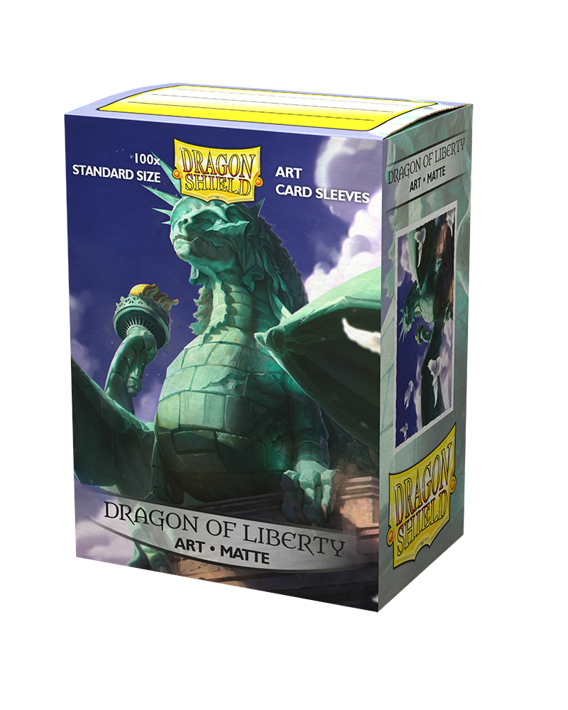 Dragon Shield - Art Matte Sleeve Dragon of Liberty