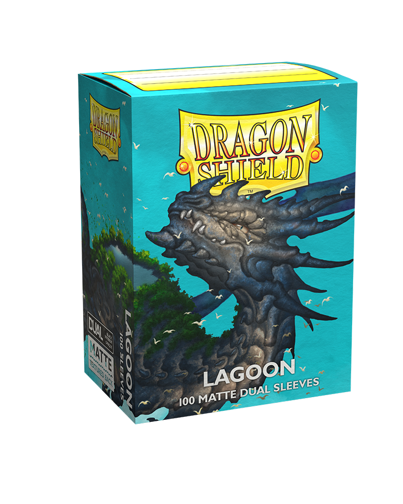 Dragon Shield - Matte Dual Sleeve Lagoon