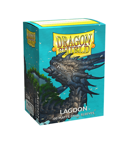 Dragon Shield - Matte Dual Sleeve Lagoon