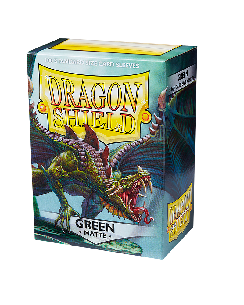 Dragon Shield - Matte Sleeve Green