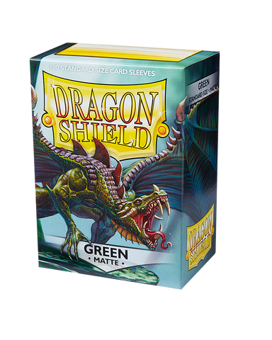Dragon Shield - Matte Sleeve Green