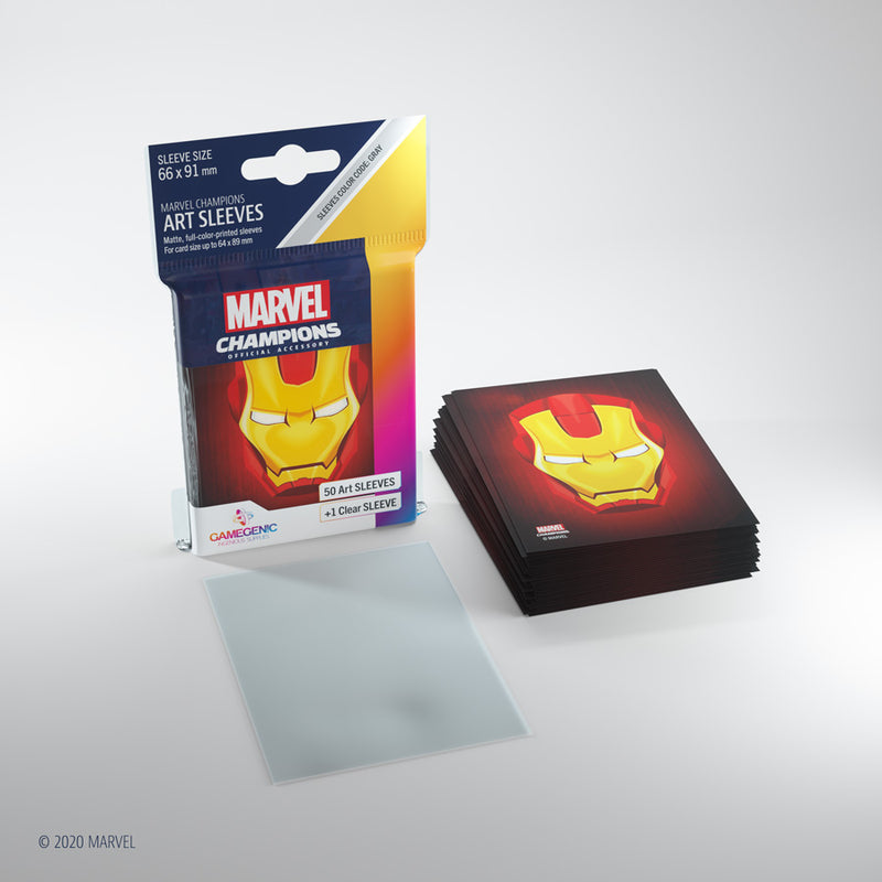 Gamegenic - Sleeve Marvel Art Iron Man