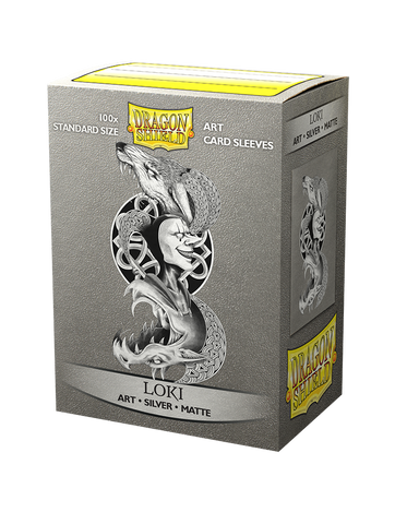 Dragon Shield - Art Matte Silver Sleeve Loki