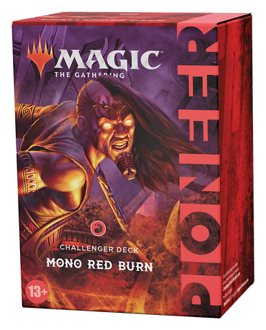 MTG - Pioneer Challenger Deck 2021: Mono Red Burn