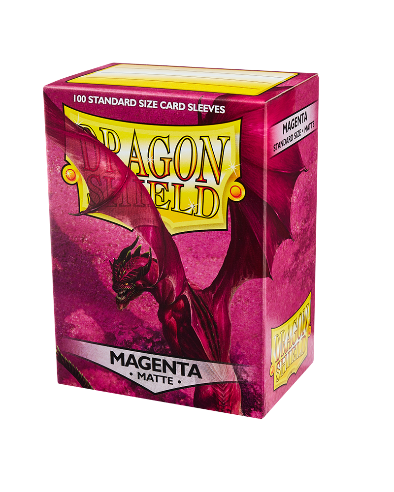 Dragon Shield - Matte Sleeve Magenta