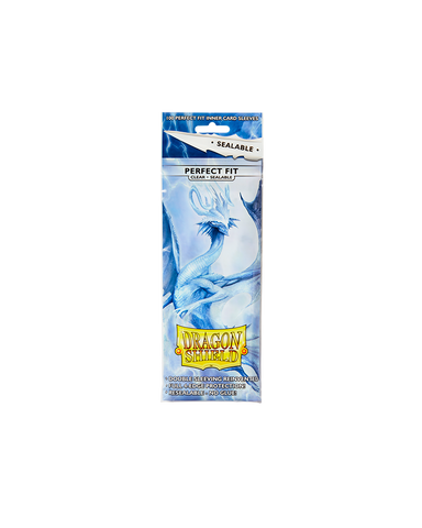 Dragon Shield - Perfect Fit Sleeve Sealable Clear