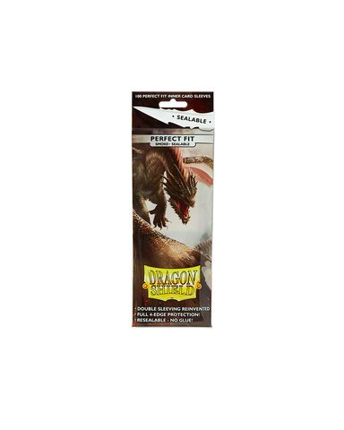 Dragon Shield - Perfect Fit Sleeve Sealable Smoke