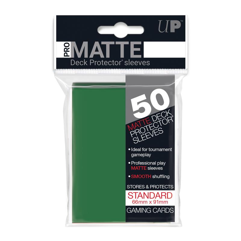 Ultra Pro - Sleeve Pro-Matte 50pcs Green