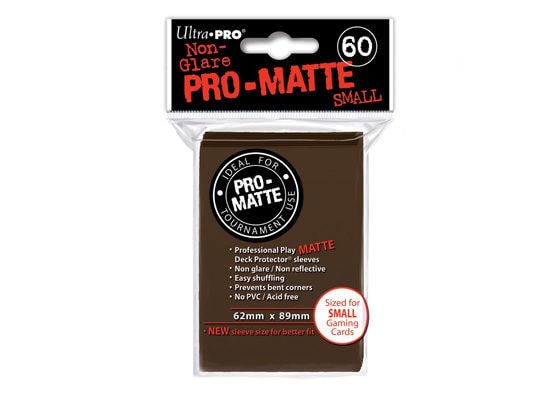 Ultra Pro - Sleeve Pro-Matte 50pcs Brown