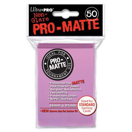 Ultra Pro - Sleeve Pro-Matte 50pcs Pink
