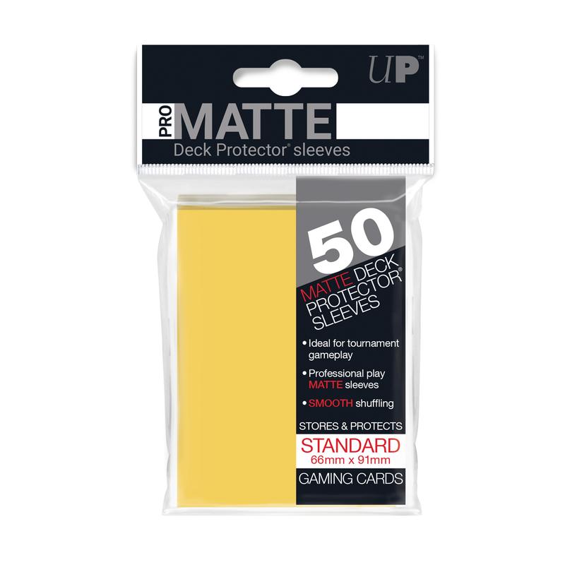Ultra Pro - Sleeve Pro-Matte 50pcs Yellow
