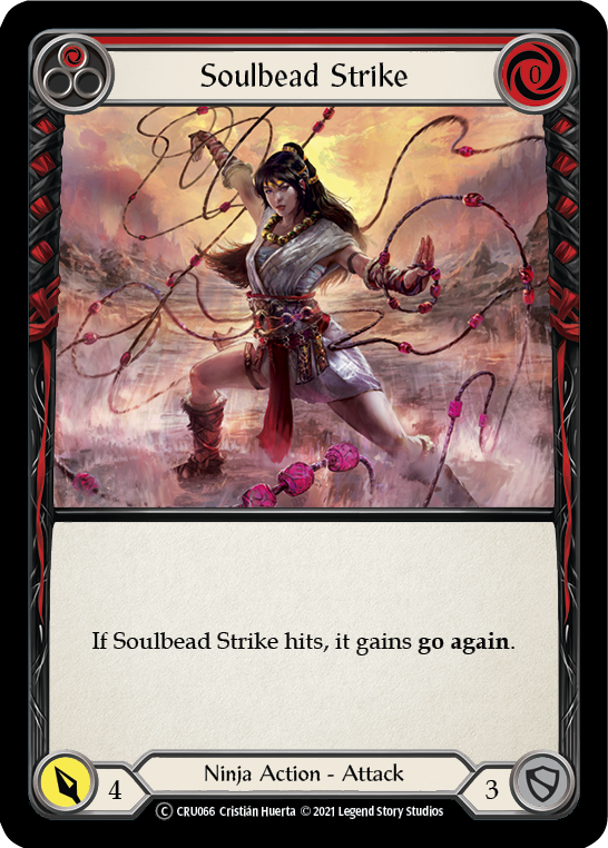 Soulbead Strike (Red) [CRU063] Unlimited Normal