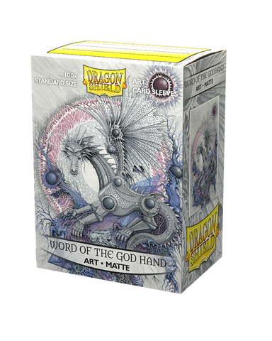 Dragon Shield - Art Matte Sleeve Word of the God Hand