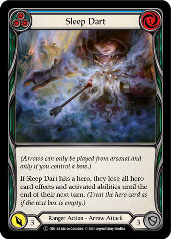 Sleep Dart (Blue) [CRU134] Unlimited Normal