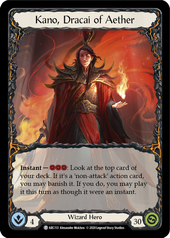 Kano, Dracai of Aether [ARC113] Unlimited Edition Normal