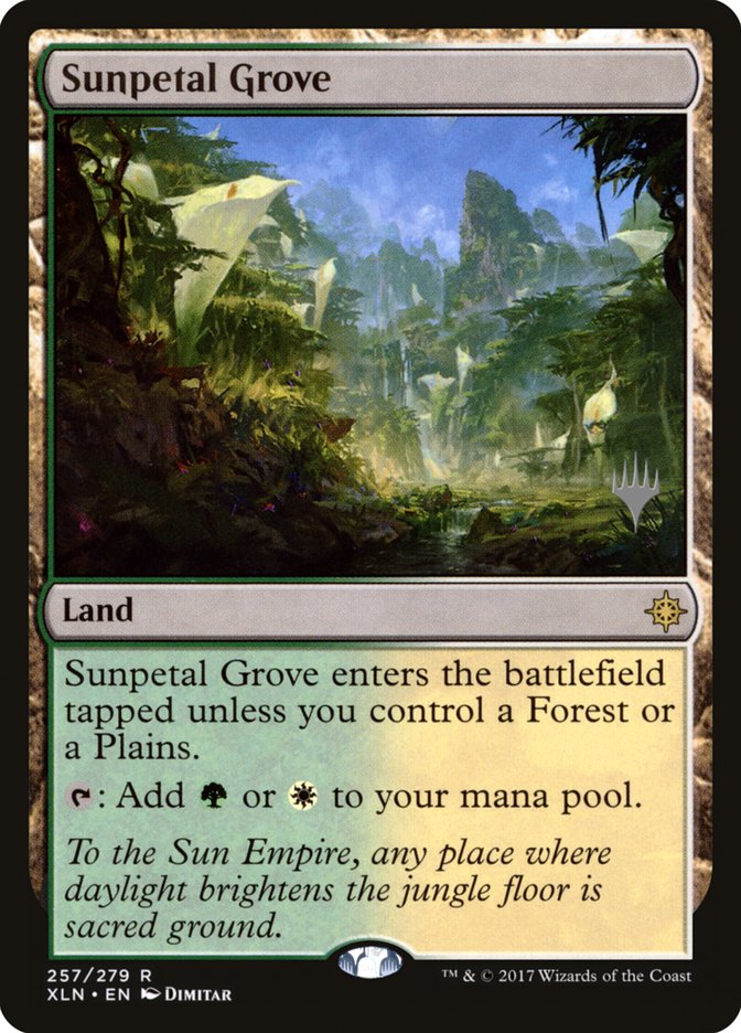 Sunpetal Grove [Ixalan Promos]