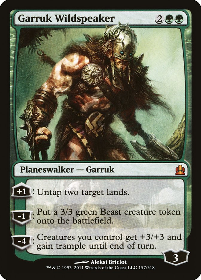 Garruk Wildspeaker [Commander 2011]