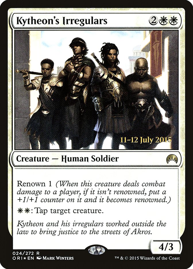 Kytheon's Irregulars [Magic Origins Promos]