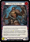 Writhing Beast Hulk (Blue) (Rainbow Foil) [MON131-RF] 1st Edition Rainbow Foil