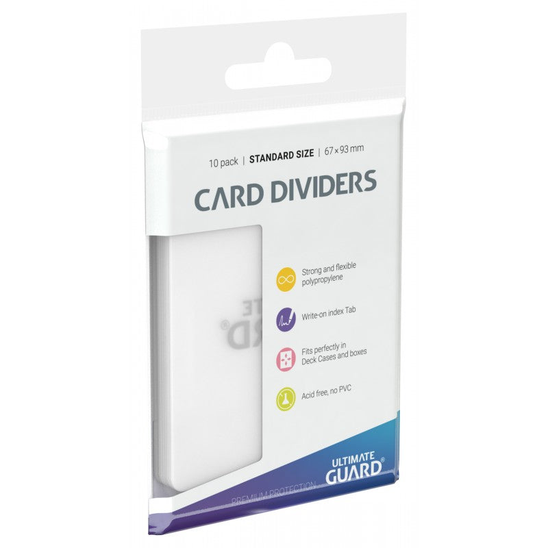 Ultimate Guard - Card Dividers Transparent