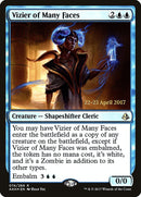 Vizier of Many Faces (Prerelease Promo) [Amonkhet Prerelease Promos]