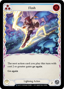 Flash (Blue) [U-ELE179] Unlimited Rainbow Foil