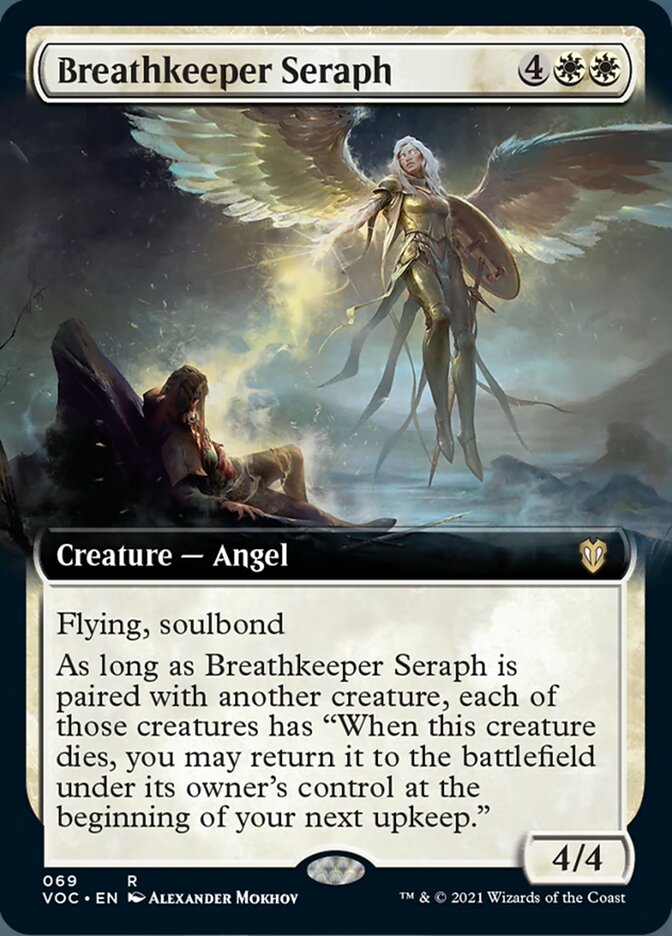 Breathkeeper Seraph (Extended) [Innistrad: Crimson Vow Commander]