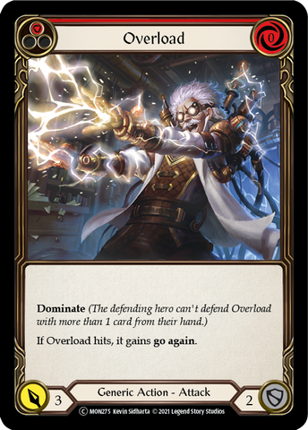 Overload (Red) [U-MON275] Unlimited Edition Normal