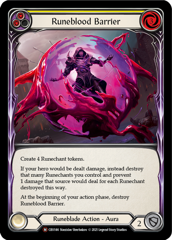 Runeblood Barrier [CRU144] Unlimited Normal
