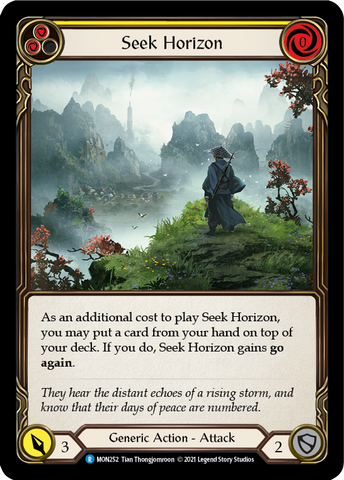 Seek Horizon (Yellow) [MON252] 1st Edition Normal