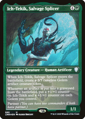 Ich-Tekik, Salvage Splicer (Foil Etched) [Commander Legends]