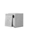 Dragon Shield - Double Shell Deck Box Ashen White/Black