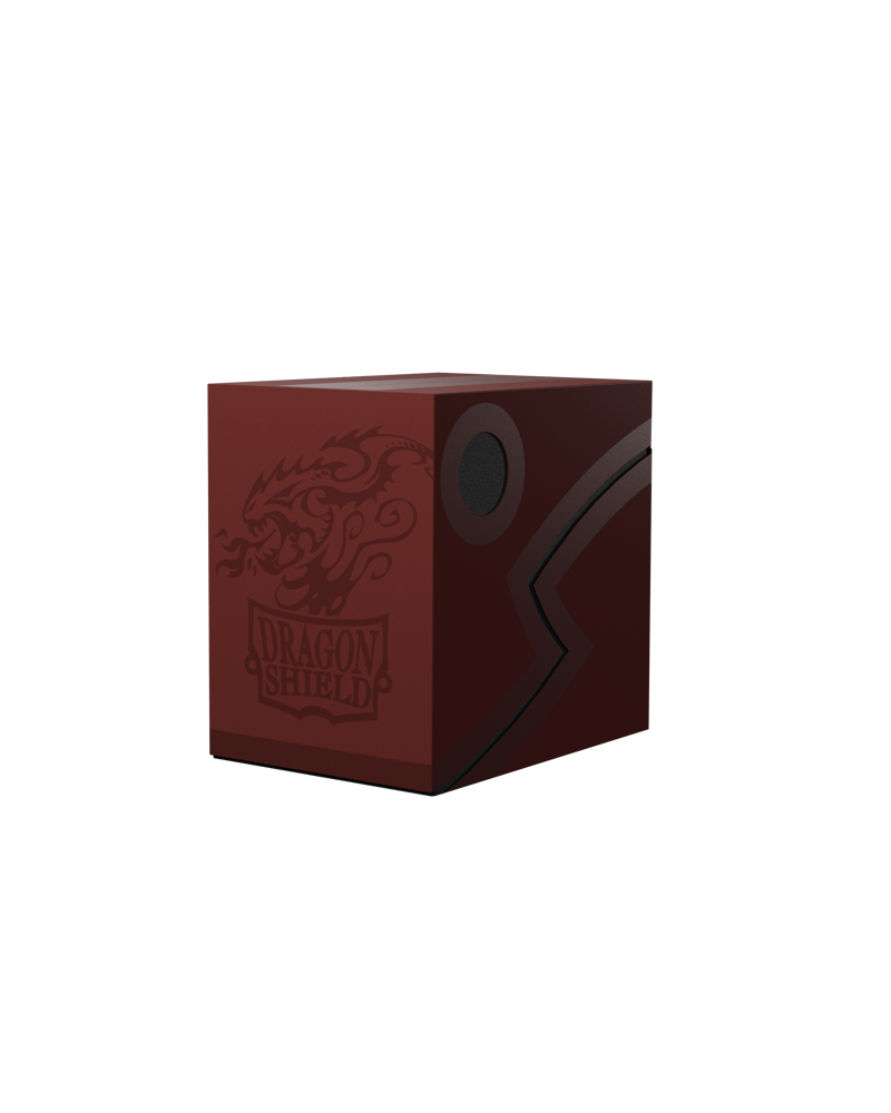 Dragon Shield - Double Shell Deck Box Blood Red/Black