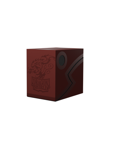 Dragon Shield - Double Shell Deck Box Blood Red/Black