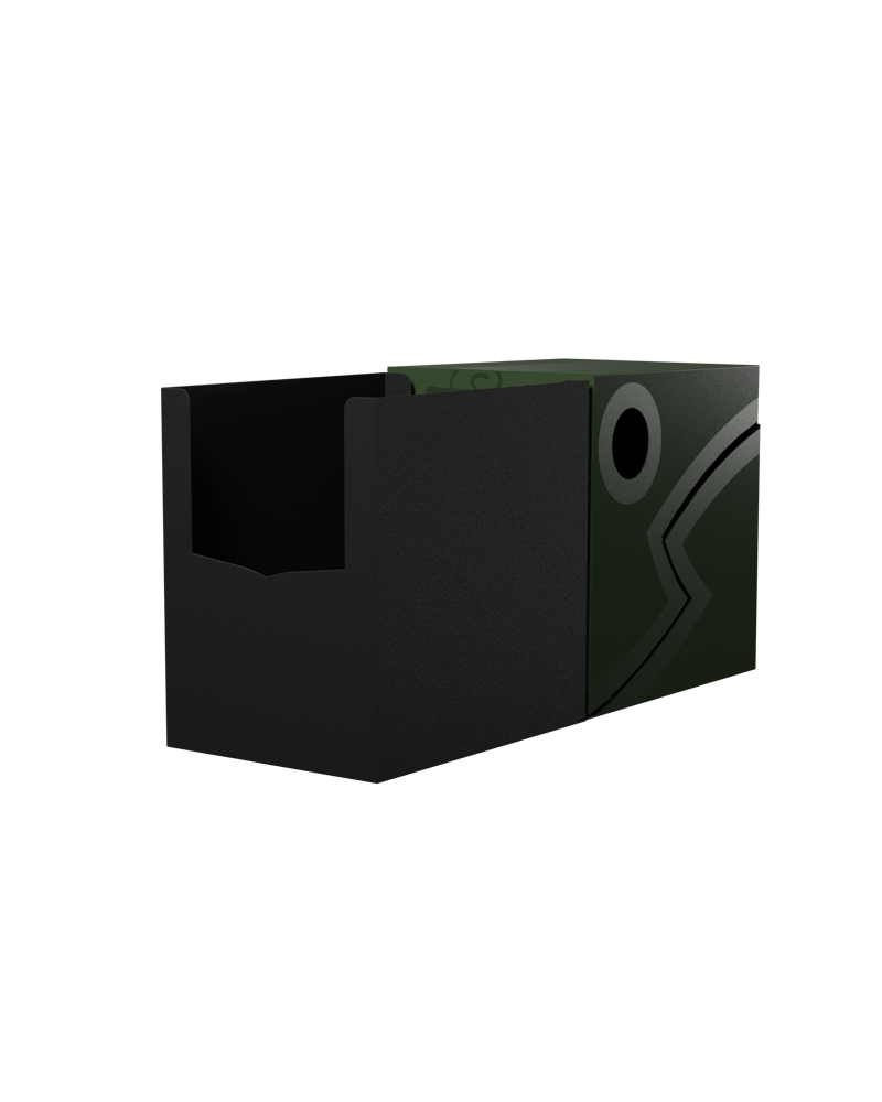 Dragon Shield - Double Shell Deck Box Forest Green/Black