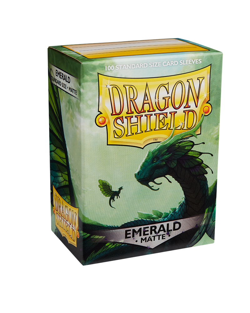 Dragon Shield - Matte Sleeve Emerald