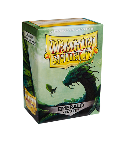 Dragon Shield - Matte Sleeve Emerald