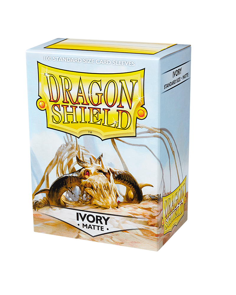 Dragon Shield - Matte Sleeve Ivory