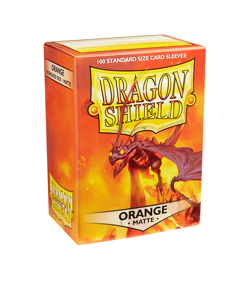 Dragon Shield - Matte Sleeve Orange