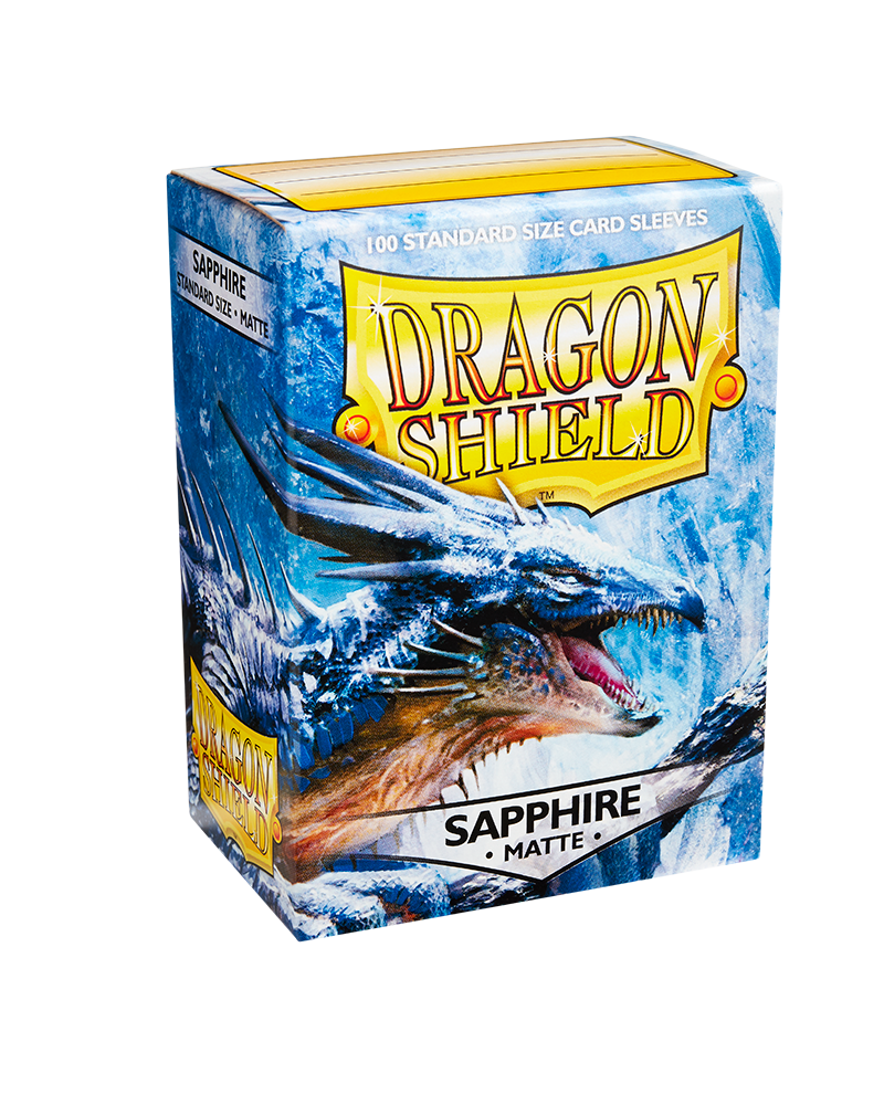 Dragon Shield - Matte Sleeve Sapphire