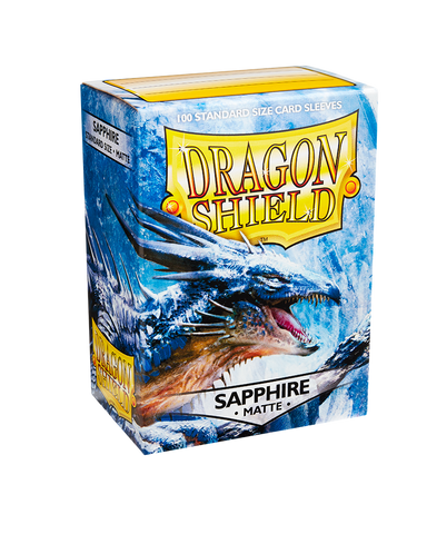 Dragon Shield - Matte Sleeve Sapphire