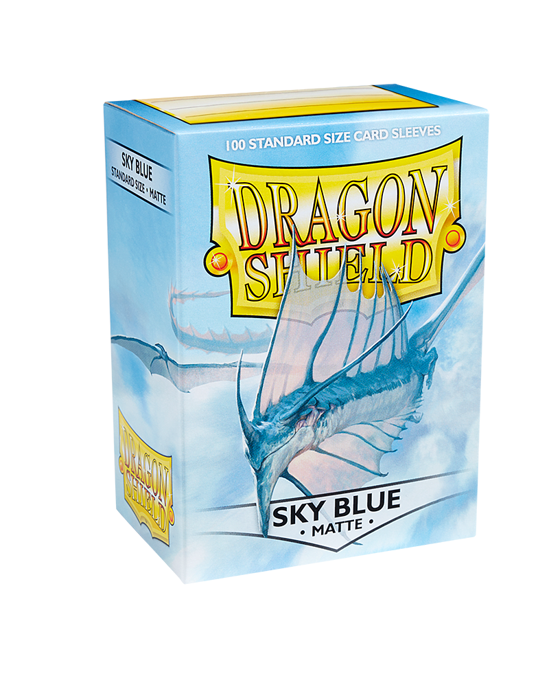 Dragon Shield - Matte Sleeve Sky Blue