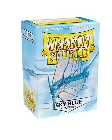 Dragon Shield - Matte Sleeve Sky Blue