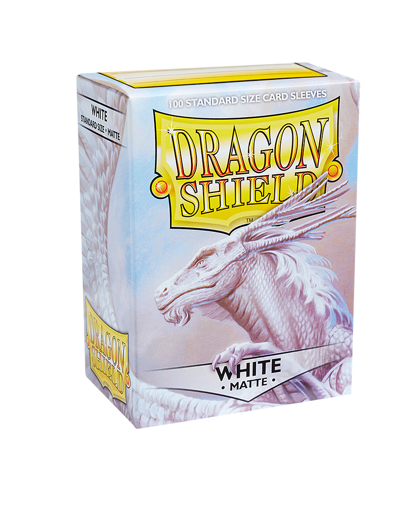 Dragon Shield - Matte Sleeve White