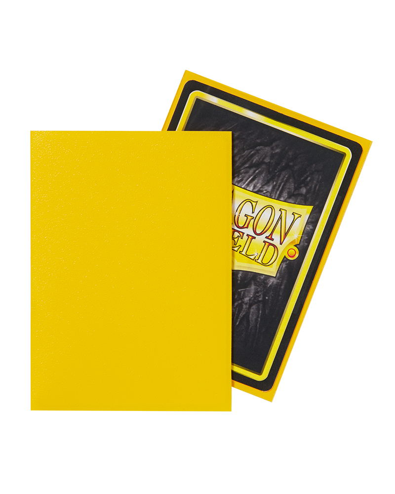 Dragon Shield - Matte Sleeve Yellow