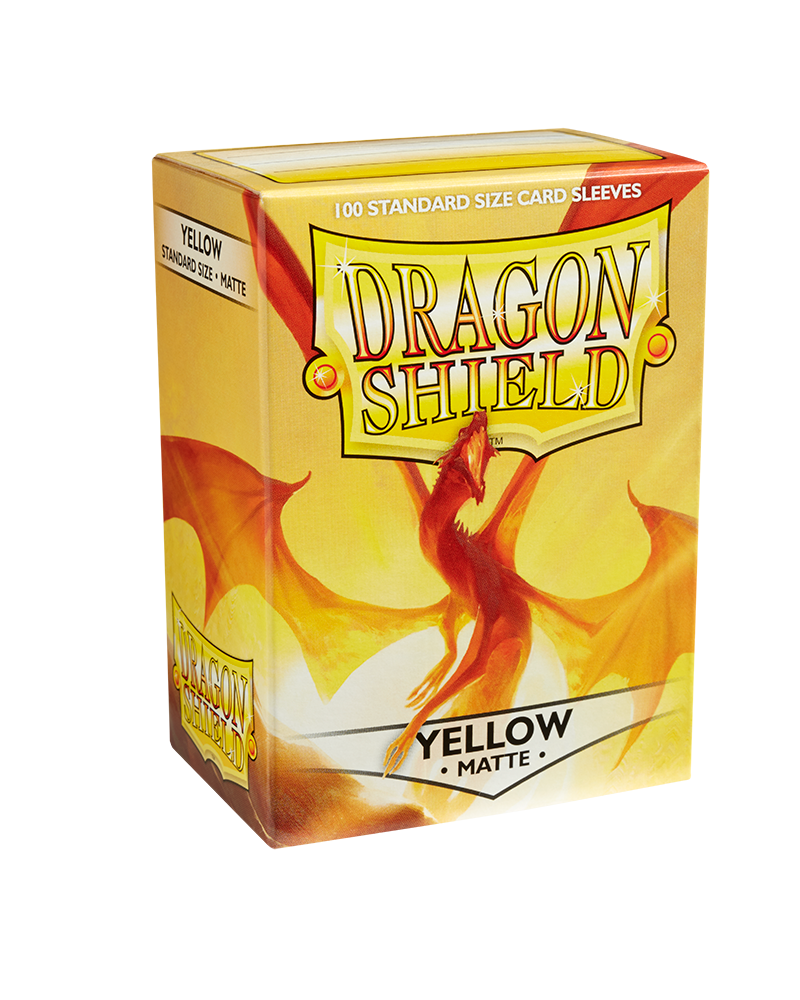 Dragon Shield - Matte Sleeve Yellow