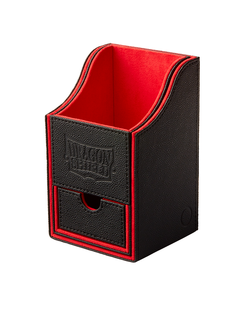 Dragon Shield - Nest+ 100 Deck Box Black/Red