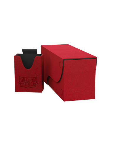 Dragon Shield - Nest+ 300 Deck Box Red/Black